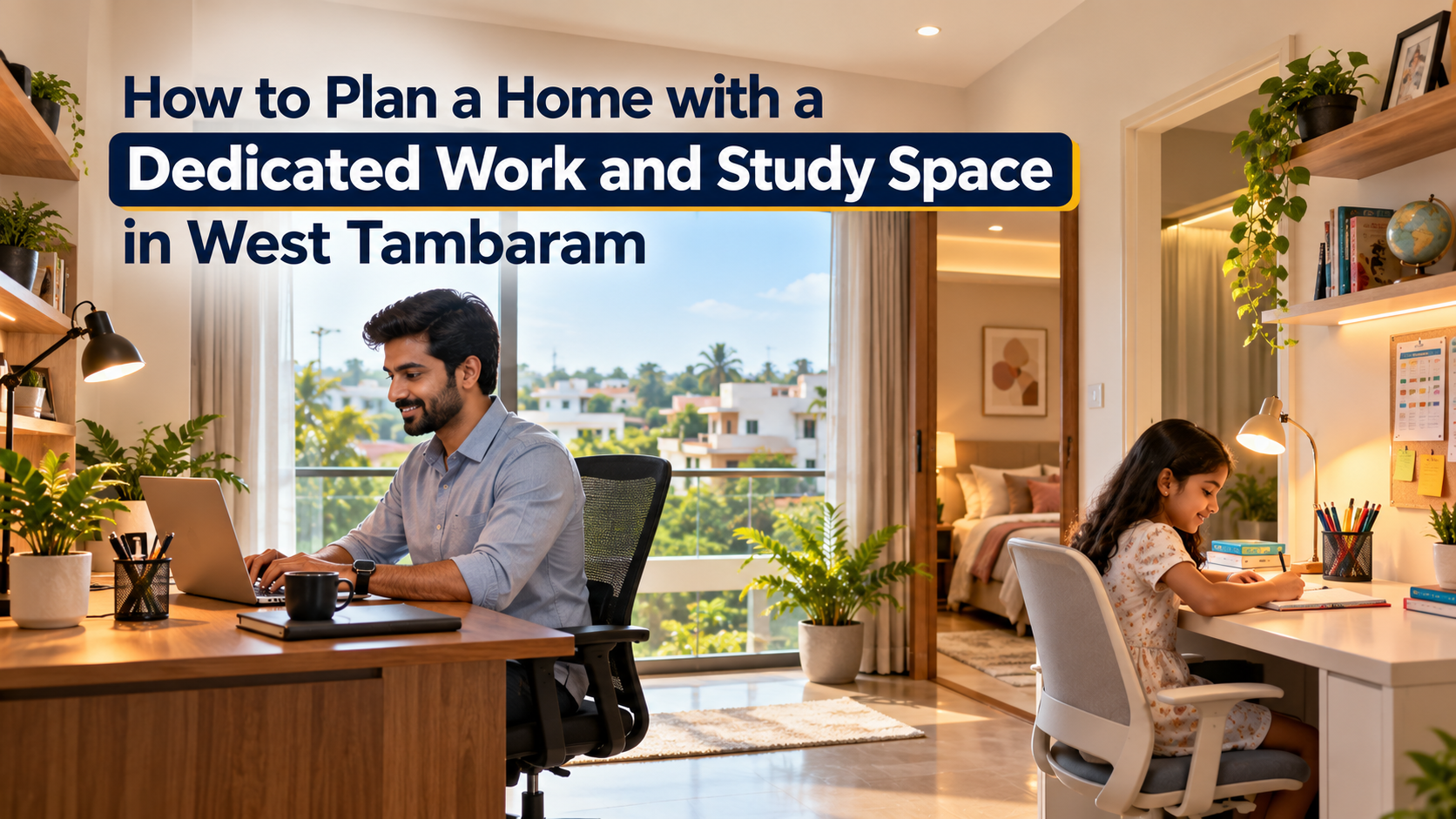 How to Plan a Home with a Dedicated Work and Study Space in West Tambaram