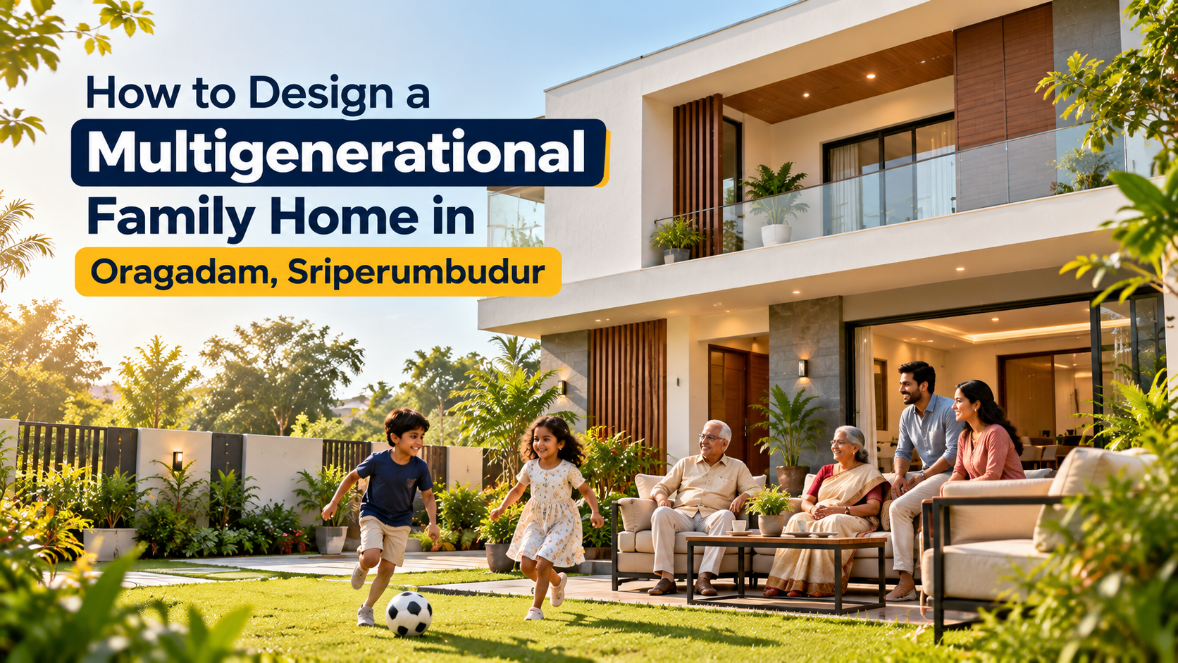 How to Design a Multigenerational Family Home in Oragadam, Sriperumbudur