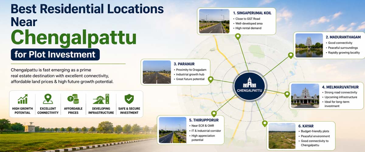 Best Residential Locations Near Chengalpattu for Plot Investment