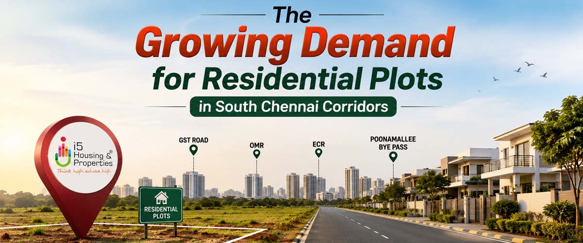 The Growing Demand for Residential Plots in South Chennai Corridors
