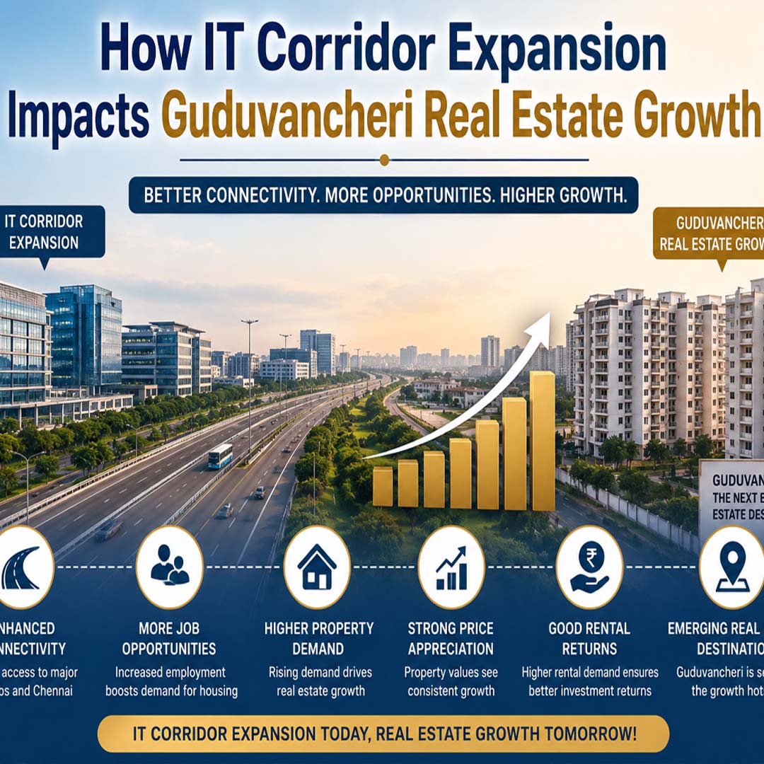 How IT Corridor Expansion Impacts Guduvancheri Real Estate Growth