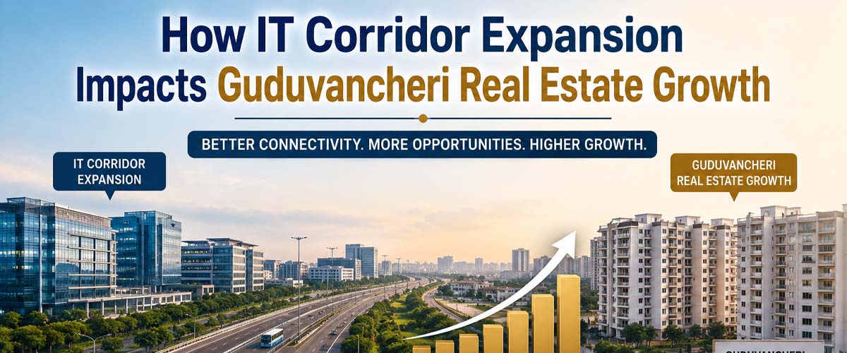 How IT Corridor Expansion Impacts Guduvancheri Real Estate Growth