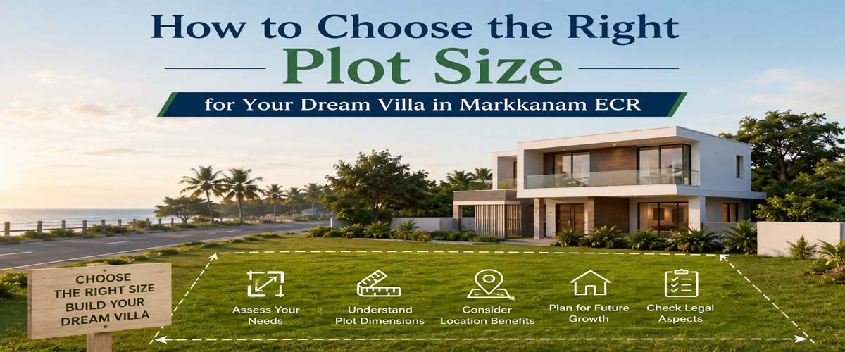 How to Choose the Right Plot Size for Your Dream Villa in Markkanam ECR