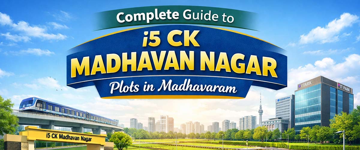  i5 CK Madhavan Nagar Plots in Madhavaram Chennai | CMDA Approved Plots