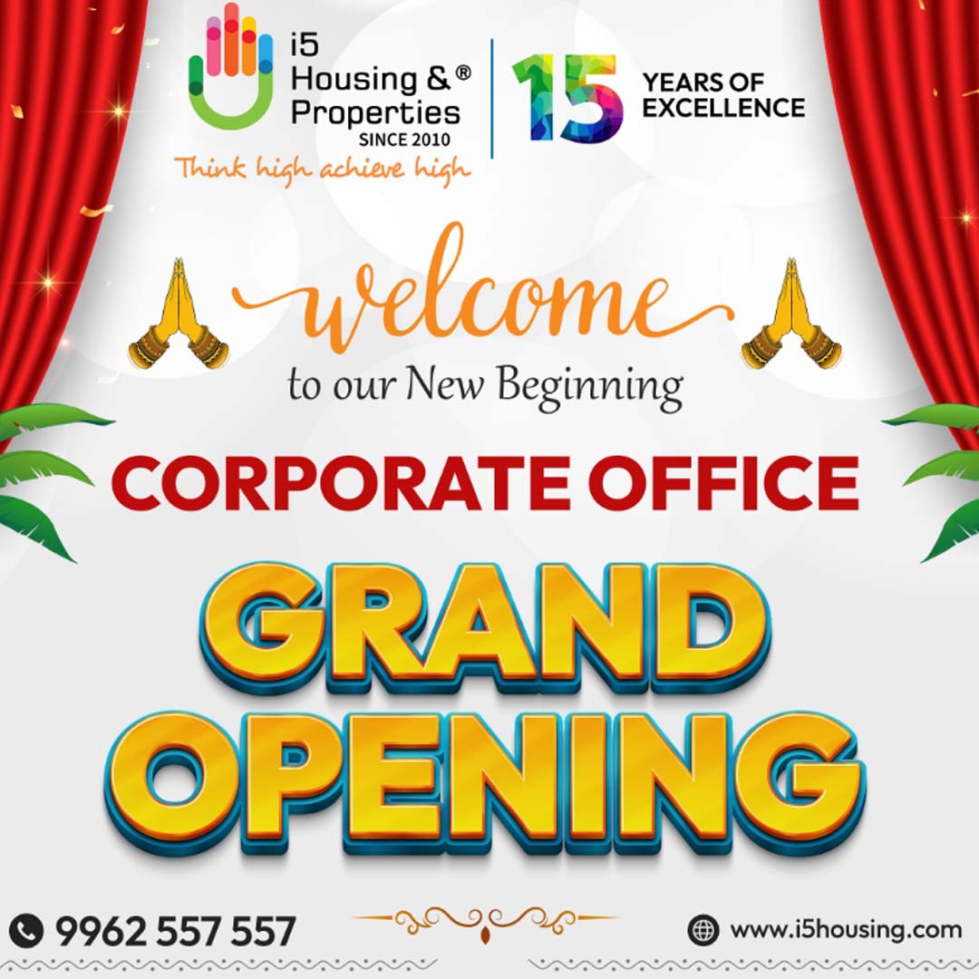 i5 Housing & Properties Corporate Office Inauguration | Glint Creatives Event Management Chennai