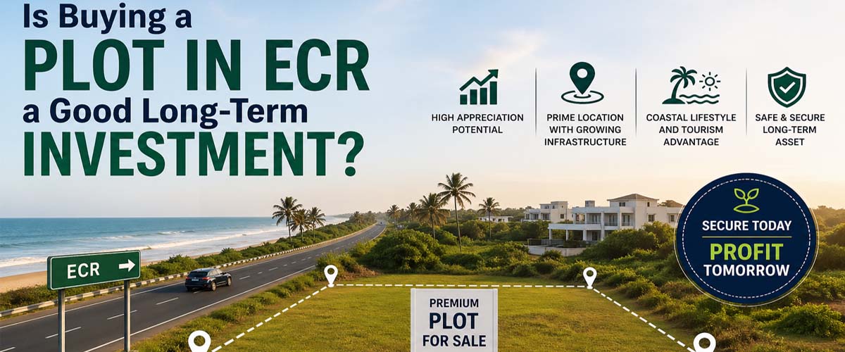Is Buying a Plot in ECR a Good Long-Term Investment?
